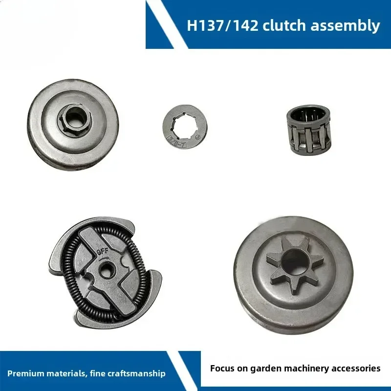 

Clutch Drum Sprocket Bearing For Husqvarna 136 137 141 142 Chain Saw Garden Tools High Quality Bearing Kit