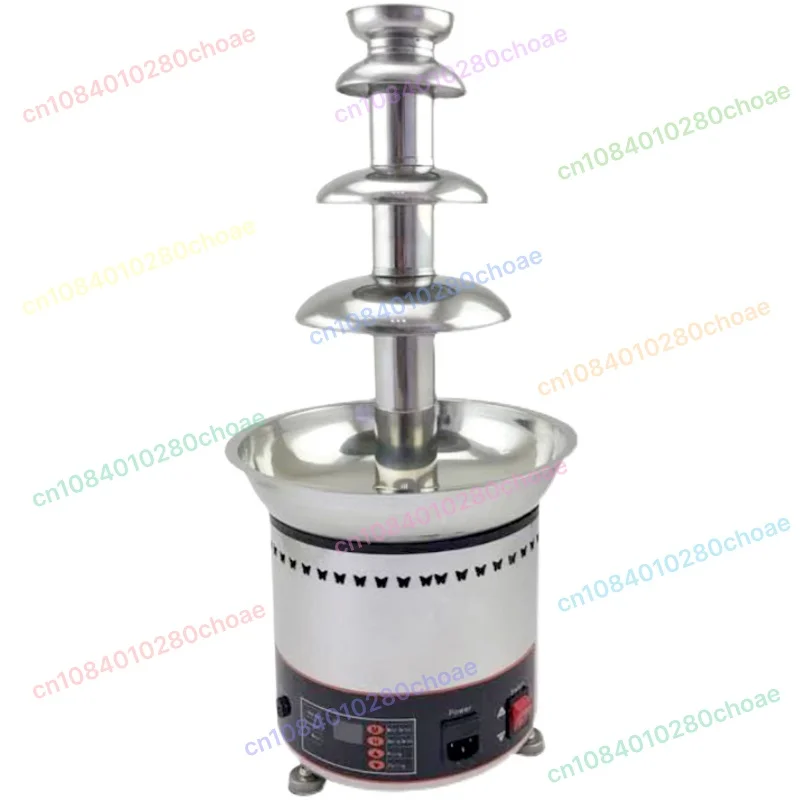 

Шоколадный фонтан из нержавеющей стали, шоколадный водопад, машина для плавления, функция подогрева, 4/5/6/7 ярусов, коммерческое использование