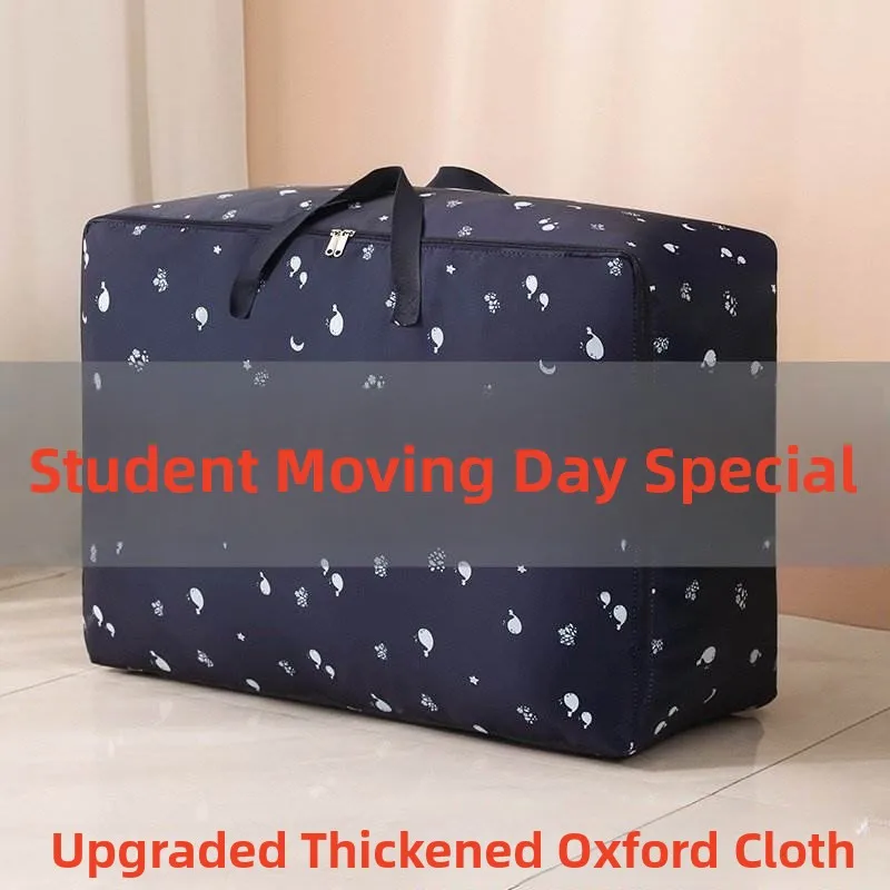 

Durable Thick Oxford Cloth Storage Bag for Student Dormitory Use Waterproof Cotton Quilt Storage Bag for Clothes And Luggage