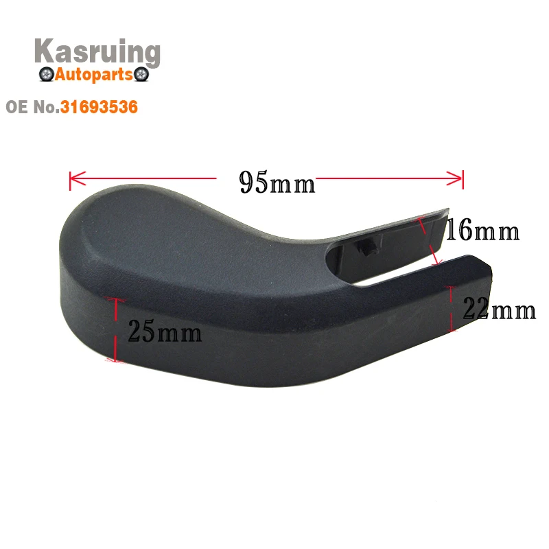 High Quality Rear Wiper Arm Cover Cap 31693536 For Volvo XC60 2018 2019 2020 2021