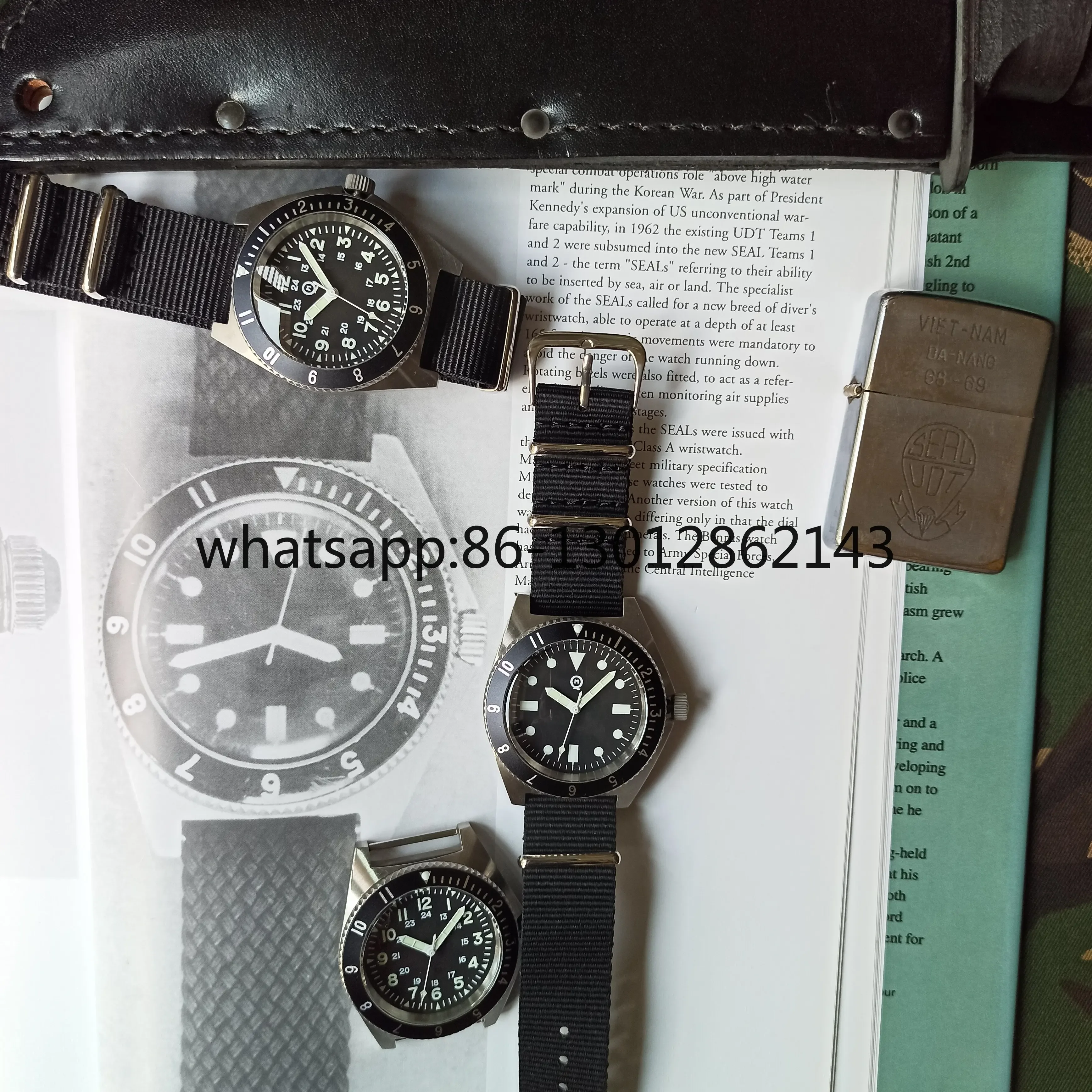 

Классические часы Vietnam War 50717, 300 м, Seiko для дайвинга