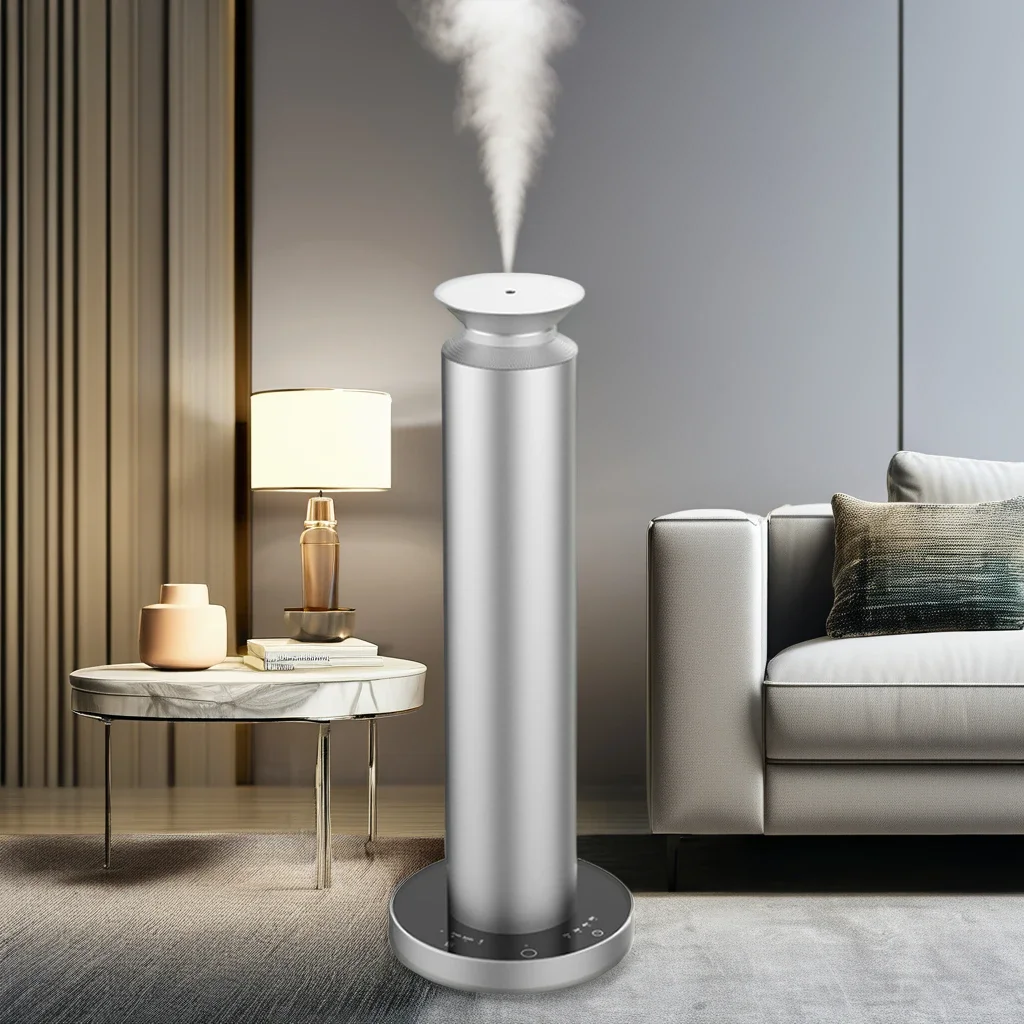 エッセンシャルオイルアロマディフューザー,デラックス,新しいデザイン,Bluetooth,wifi,アプリケーション制御,家庭用,2年間の保証