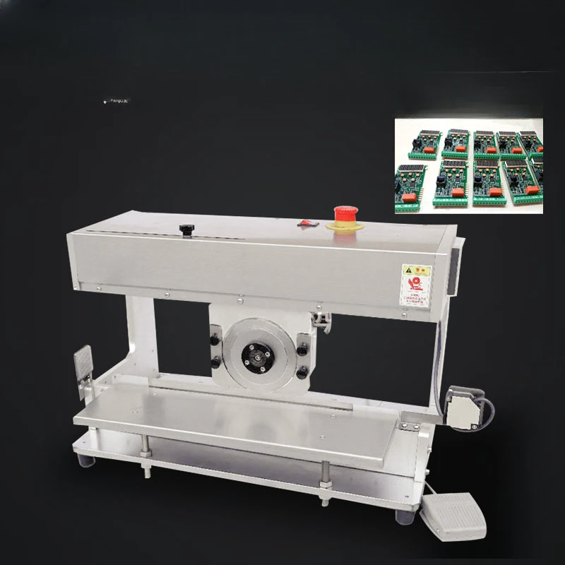 Knife type plate splitting machine, PCB split plate shearing machine, aluminum substrate plate cutting