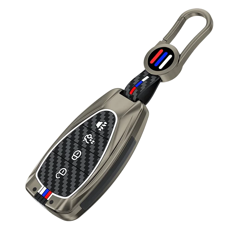 Zinc Alloy Car Key Case Cover for Chevrolet New Malibu XL Equinox Car Holder Shell Auto Accessories Key Covers Key Fob Cover