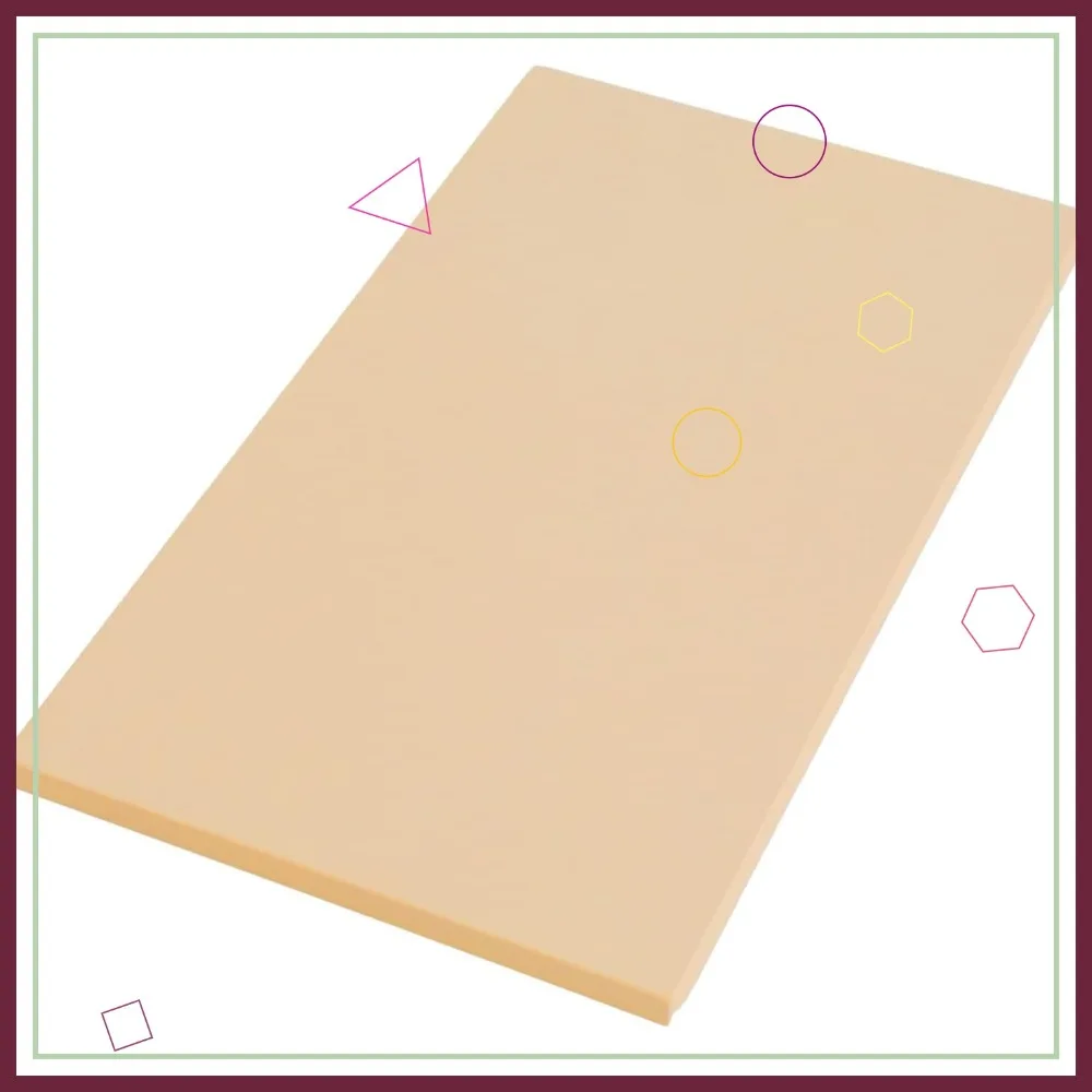 

Japanese Rubber Cutting Board, 15x8.3x0.5 inches, Home Kitchen Use, Durable and Easy to Clean