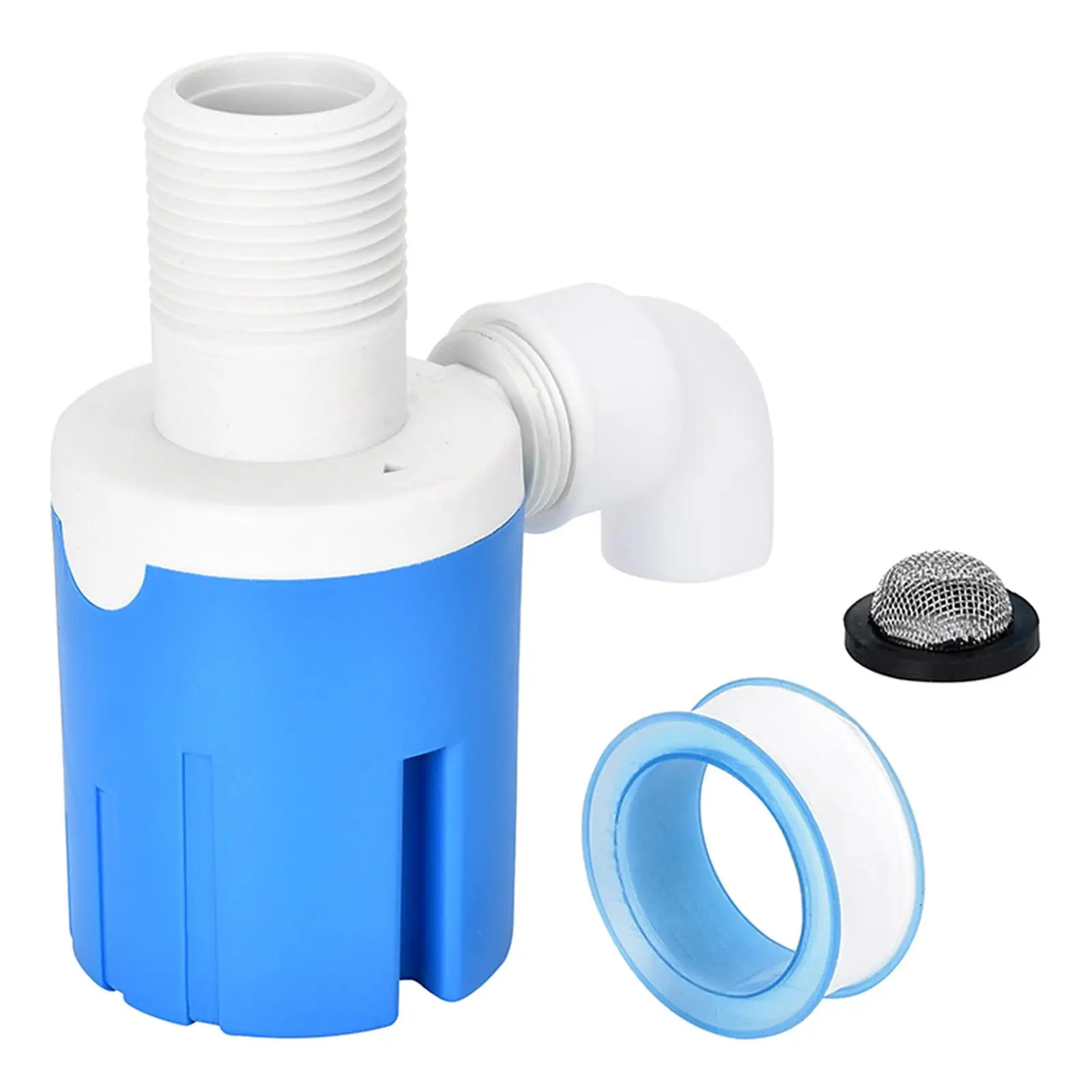 

1" Automatic Plastic Water Level Control Valve Tower Tank Float Valve 11x8x5.8cm