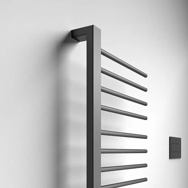 تعديل ذكي رف المناشف الكهربائية الحمام منشفة التدفئة رف تجفيف الملابس #4