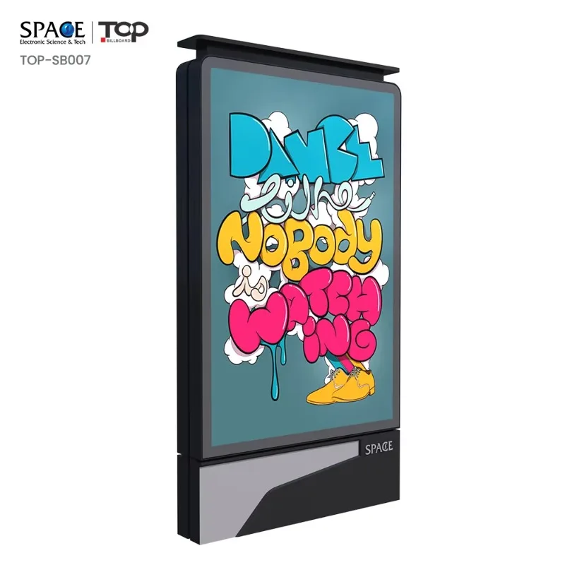 

China Suppliers Mupi Light Box Street Furniture Used Outdoor Lighted Signs