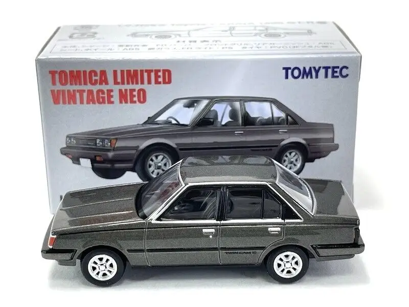 Tomica Limited Vintage NEO LV-N59d Toyota Carina 1600 GT-R 84 Gray 1/64  DieCast Model Car Collection Limited Edition Hobby Toys