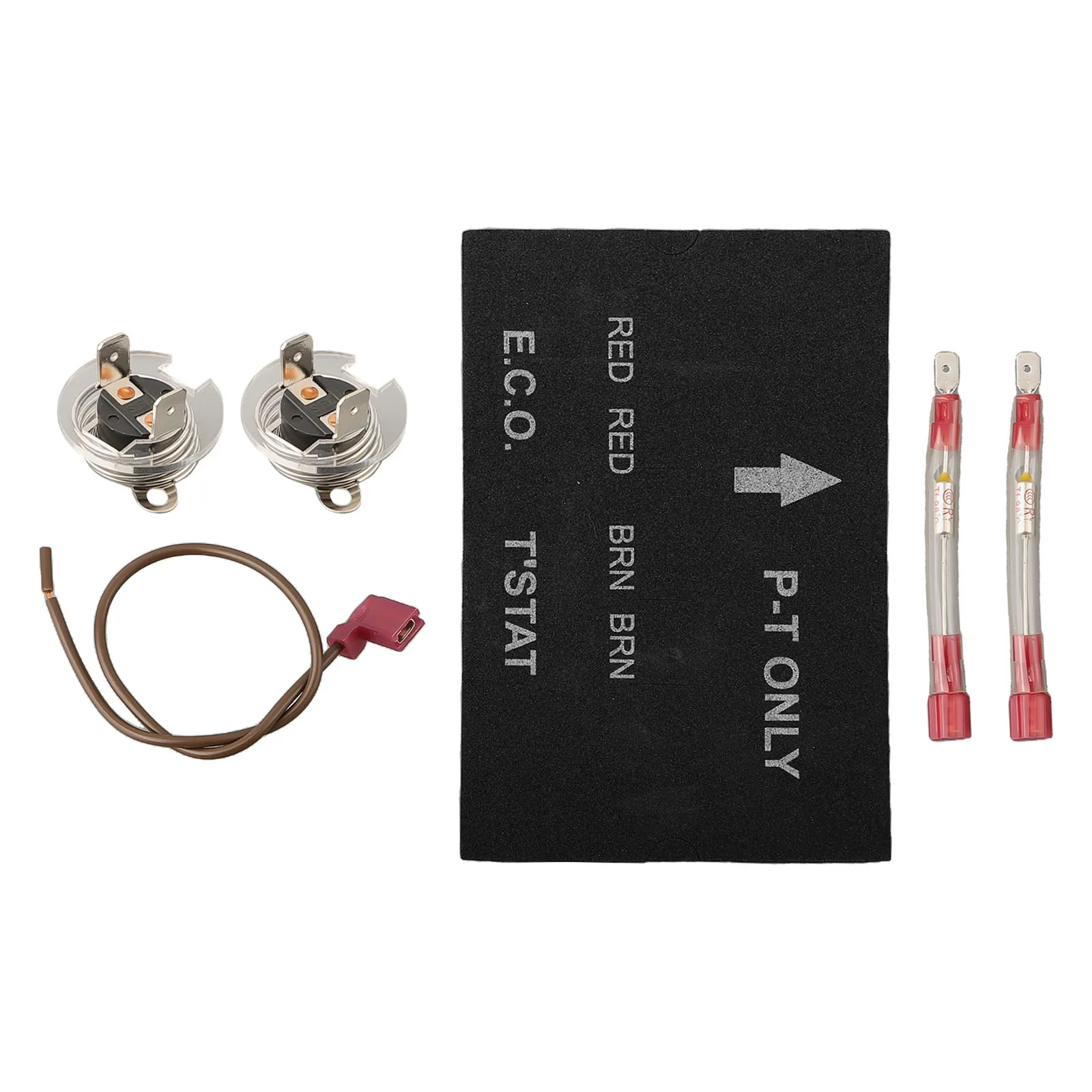 2pcs Water Heater Thermal Cutoff Kit With ECO Thermostat Assembly For Atwood 93866 91447 Replacement Parts Copper Wire Fuse
