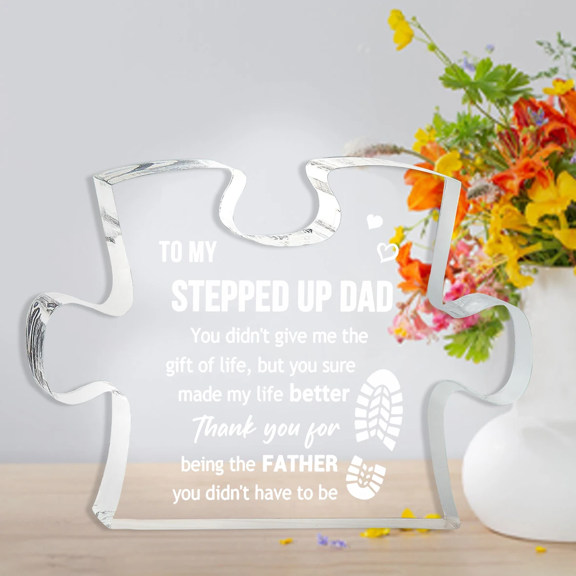 Thanks for being Father Step Dad Gifts, Birthday Gifts for Stepfather bonus dad, Father's Day Christmas Gifts for Step Dad