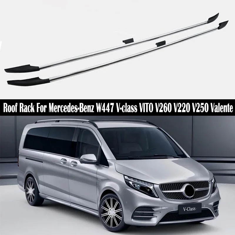 Auto parts customized top cross bar roof racks for Mercedes VITO Vclass Metris Luggage Carrier