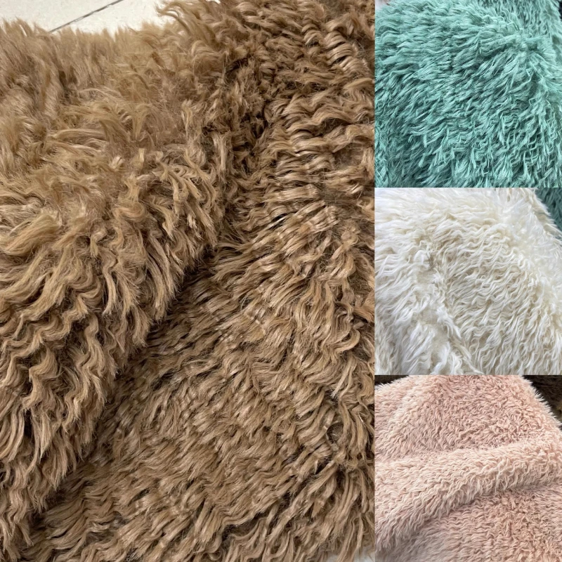 

3cm Long Wool Imitation Wool Lamb Roll Fabric for Cotton Doll Monster Toy Handmade Diy Diy Fabrics Toys Sewing Material
