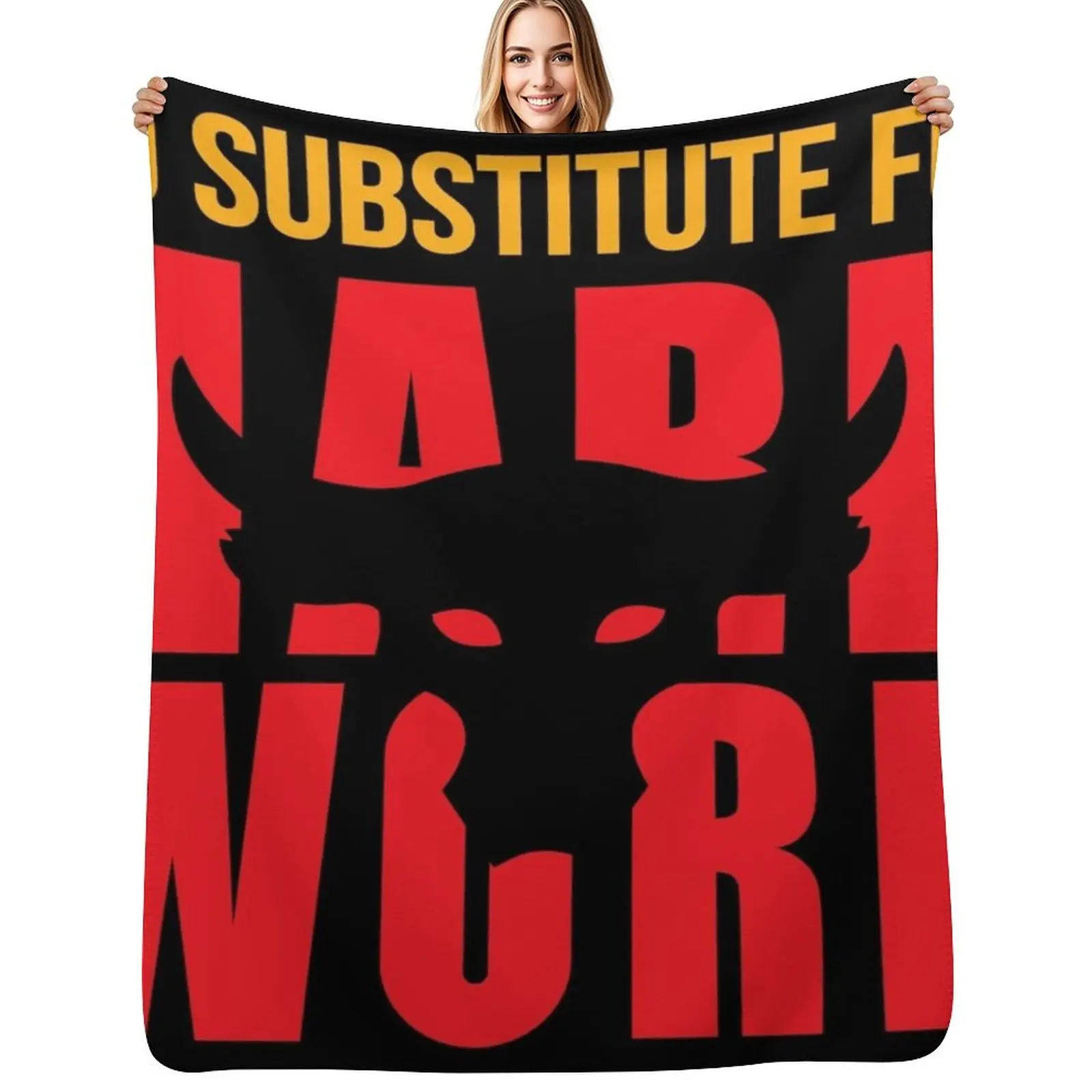 No Klowor Bull Throw Blanket Anti Shedding Soft Fuzzy Blanket for Home