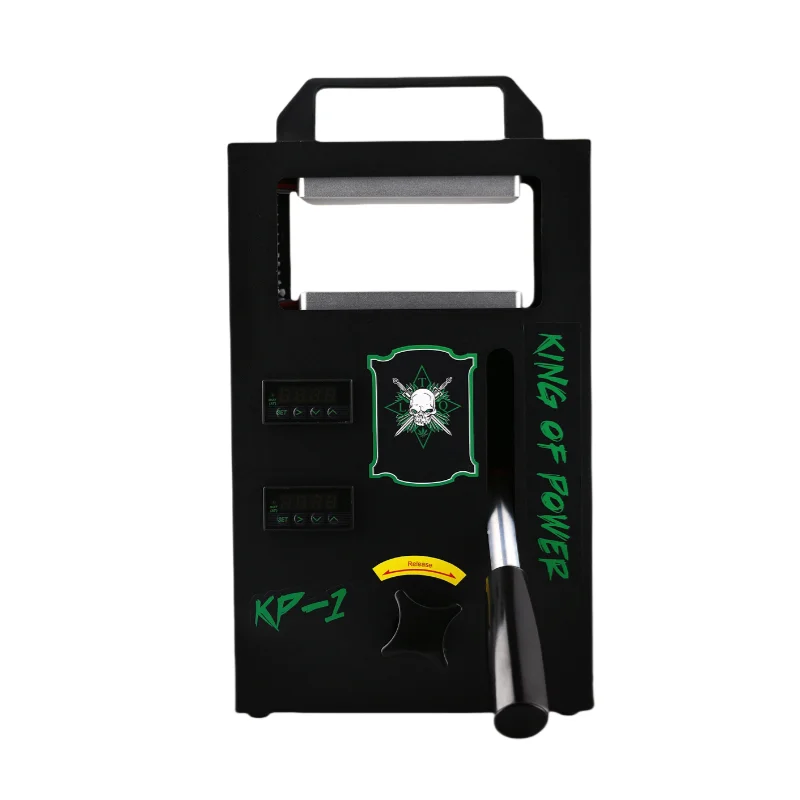 مكبس حراري يدوي محمول 4 طن صديق للميزانية 150 ℃   الصحافة الهيدروليكية على الطراز الحديث استخلاص الزيوت العطرية بالأعشاب للاستخدام المنزلي