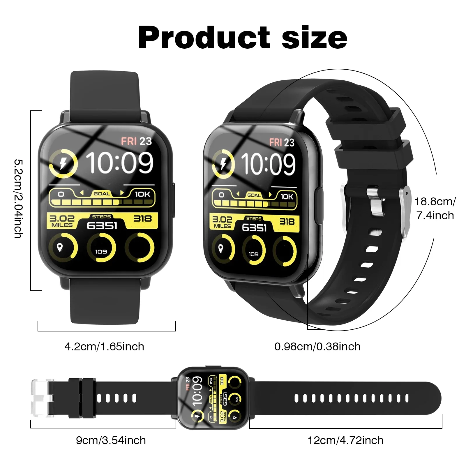 Kids Smart Watch That Saves Sweet Memories - Wireless Call, Music, Custom Wallpapers, Photo Album & Sedentary Reminder