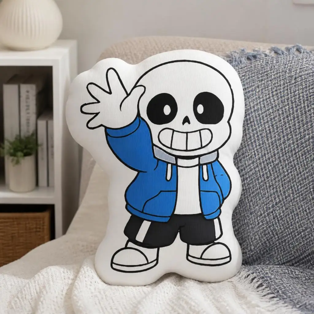 Undertales Sans Games Funny Pillow Cushion Irregular Stuffed Throw Pillow Home Decor Gift Sofa Bed