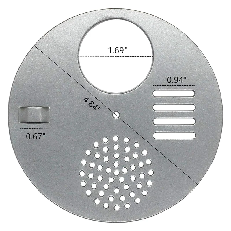 10PCS Beekeeping Equipment Hive Beekeeping Tools Entrance Tray (Diameter: 12.5 Cm)