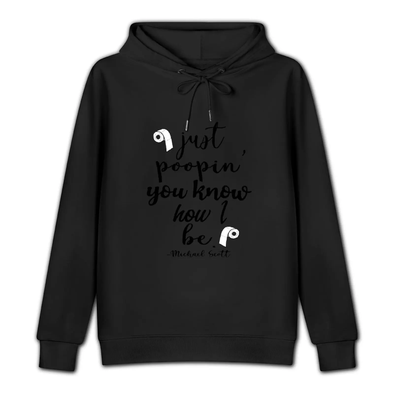 Just Poopin' You Know How I Be Tshirt Pullover Hoodie men's winter sweater men's coat aesthetic clothing hoodie oversize