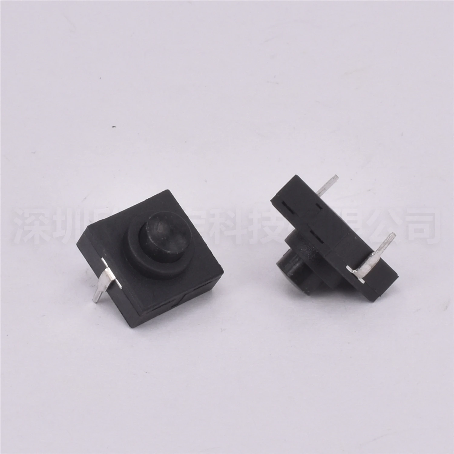 10/20pcs interruttore a pulsante torcia 12*12*9.4mm 1A 30V CB-1212-112D 2pin nero Mini Ultra-sottile centrale dei piedi interruttore ON-OFF