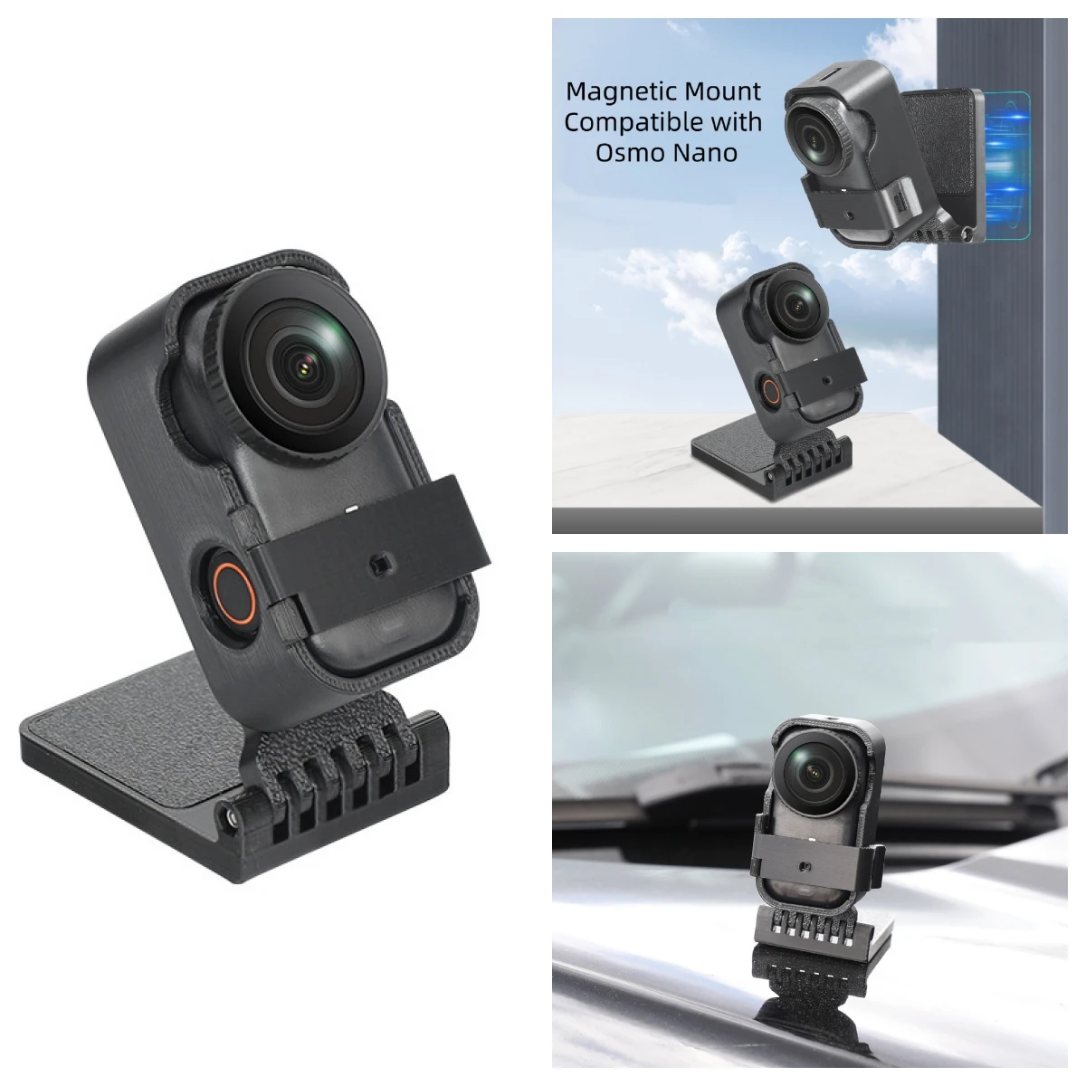 Магнитное крепление для камеры DJI Osmo Nano, магнитное основание, настольная подставка для хранения, аксессуары для камеры