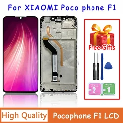 POCO F1 POCOF1 M1805E10A Lcd Display For Xiaomi Pocophone F1 Lcd Display Touch Screen Digitizer Assembly For Xiaomi PocophoneF1