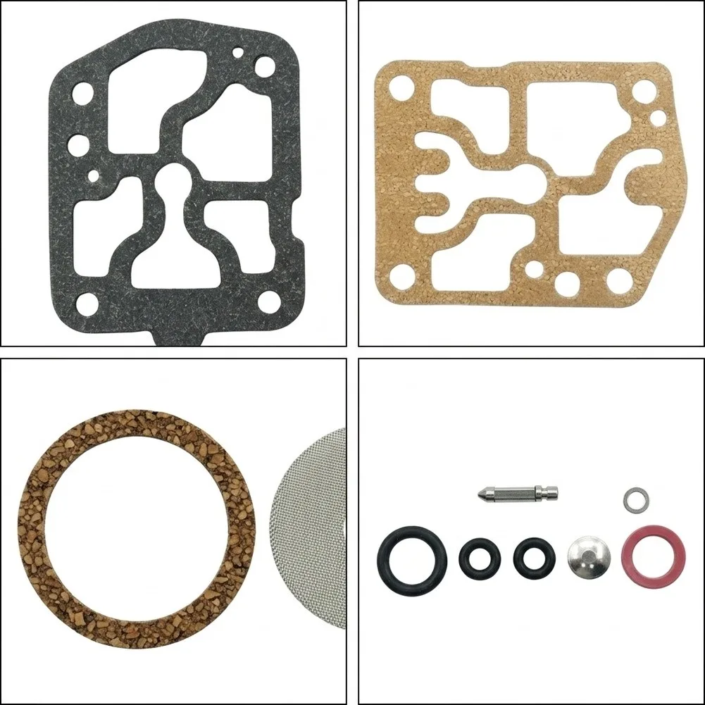 Carburetor Rebuild Set 26517 for Mercury 7.5 For HP 9.8 For HP For Outboard Motors Compatible with WMB1 WMB2 WMB3 WMB4