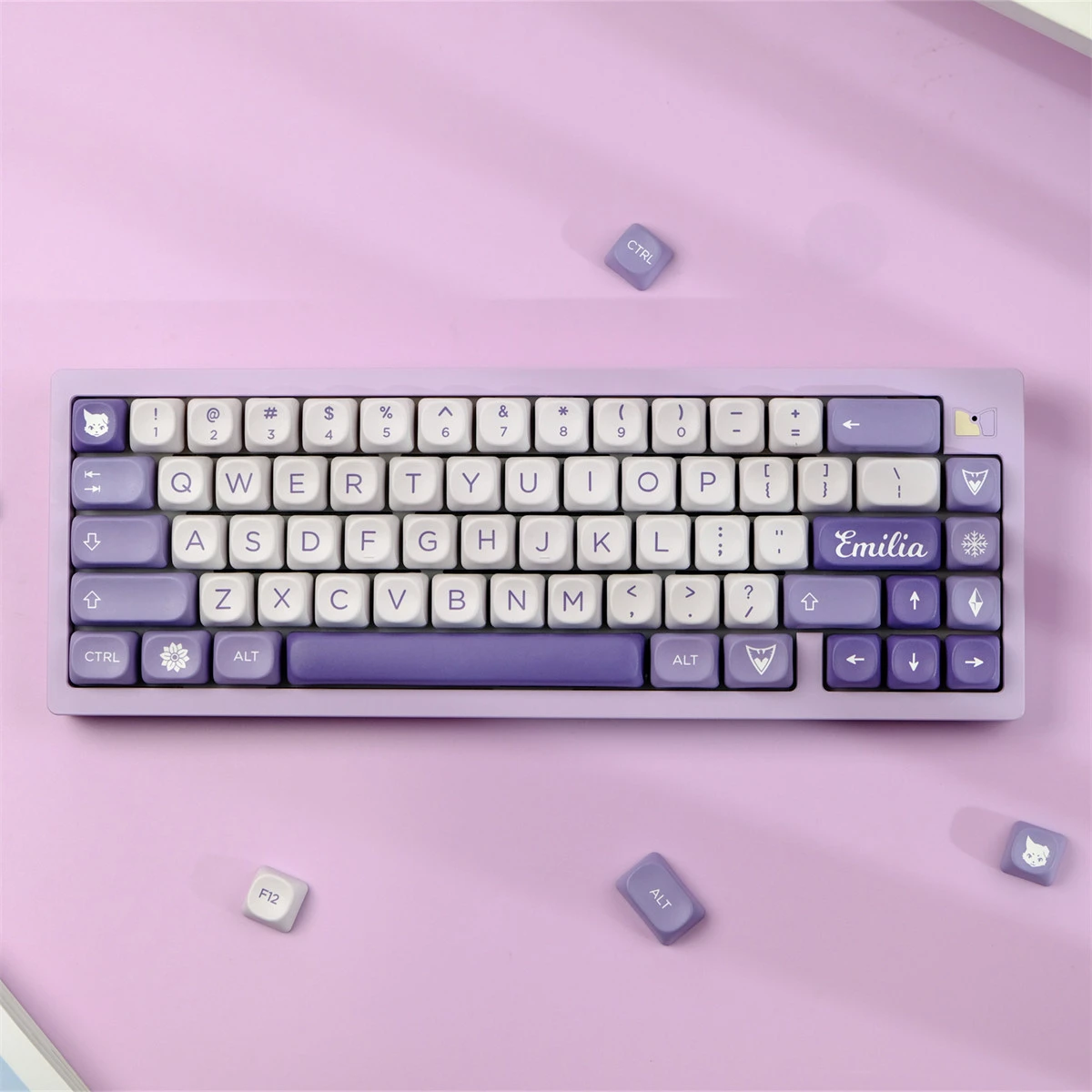 GMK Frost Witch Keycaps 126 Keys PBT Material MOA XOA Profile DYE-SUB Customized Cute Keycaps For MX Switch Mechanical Keyboard