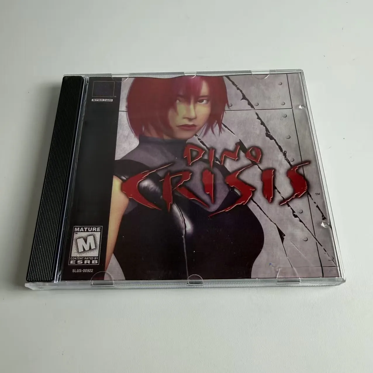 Disco de reproducción de alta calidad para Sony PS1: Dino Crisis 1 (Versión con vibración de EE. UU., sin manual)