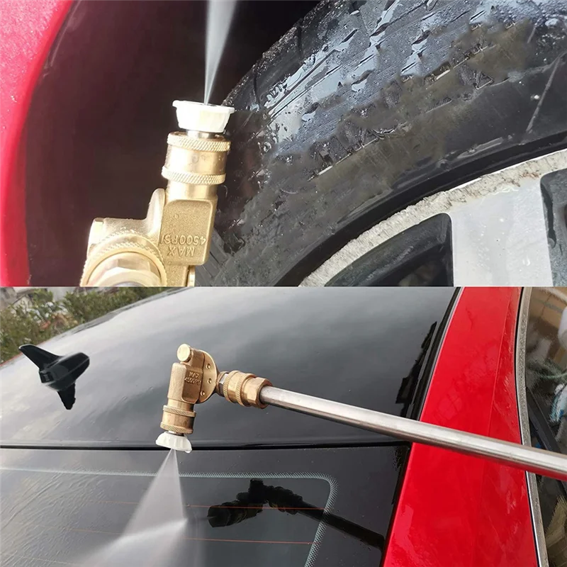 

【Горящее предложение】Фортационные распылители с турбонаддувом, насадка для мытья высокого давления, аксессуары для чистки, насадки для мойки высокого давления