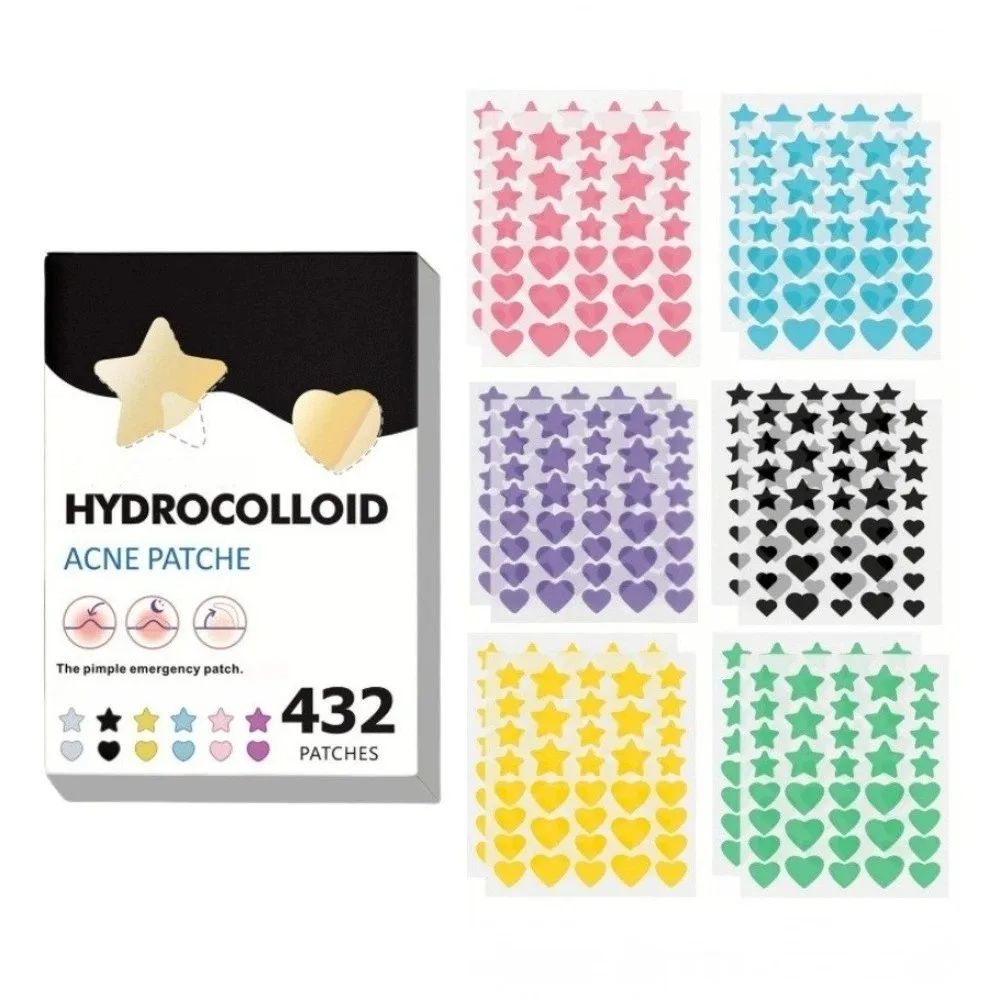 جديد ملون بثرة بقع نجمة على شكل سامسونج تنفس غرواني مائي التصحيح غير مرئية الجمال الوجه التصحيح بثرة إزالة #4