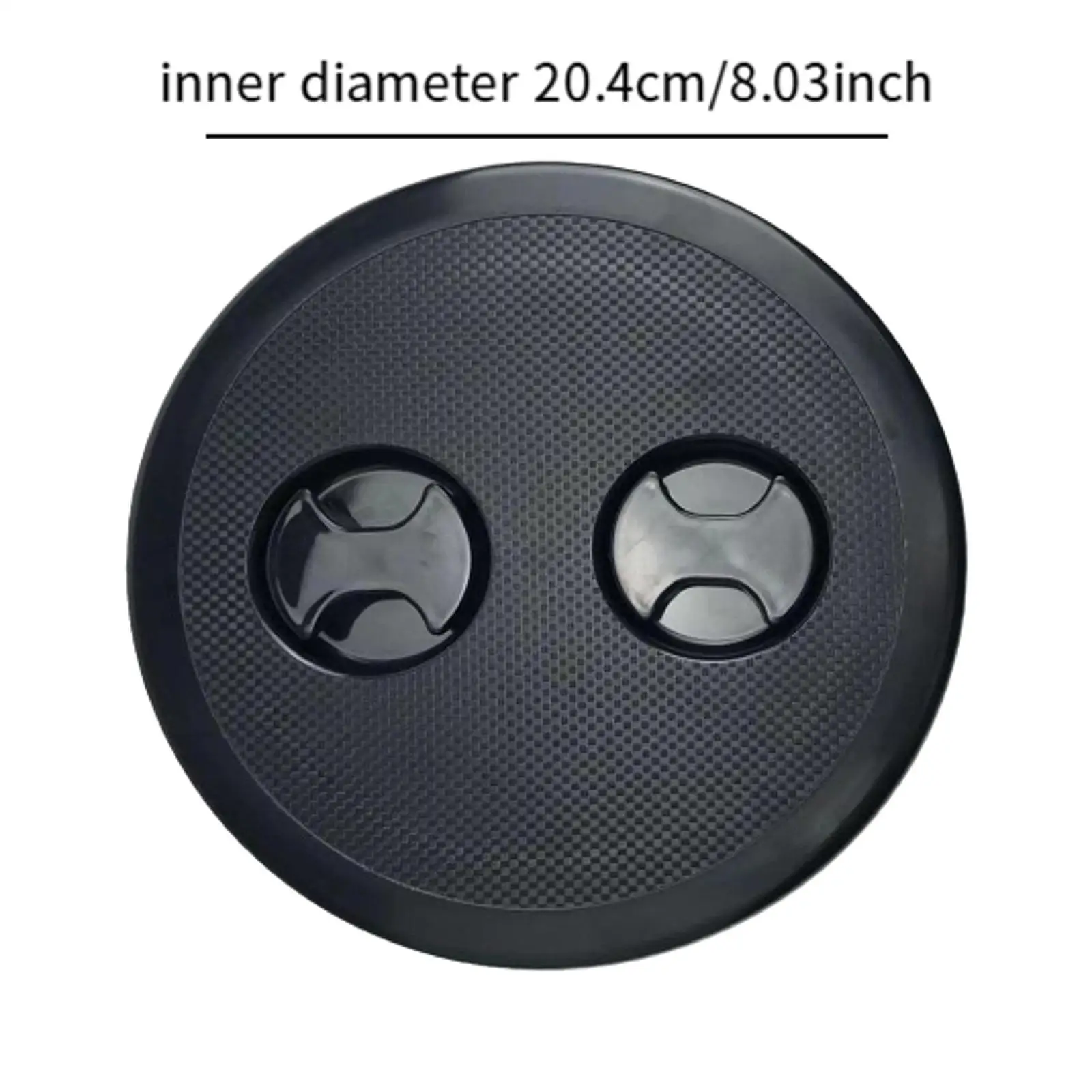 لوحة فتحة التفتيش مقاس 8 بوصات مع غطاء قابل للفصل مناسبة لقوارب الكاياك واليخوت