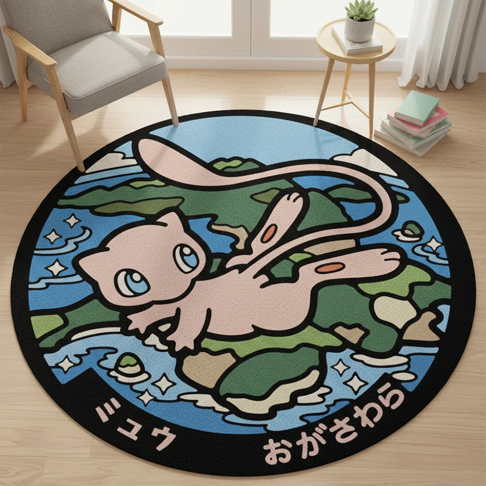 ポケモンミュウアニメラグかわいい美的ルーム装飾ソフトプラッシ - Accessories For Your Gaming Room のレビューと価格