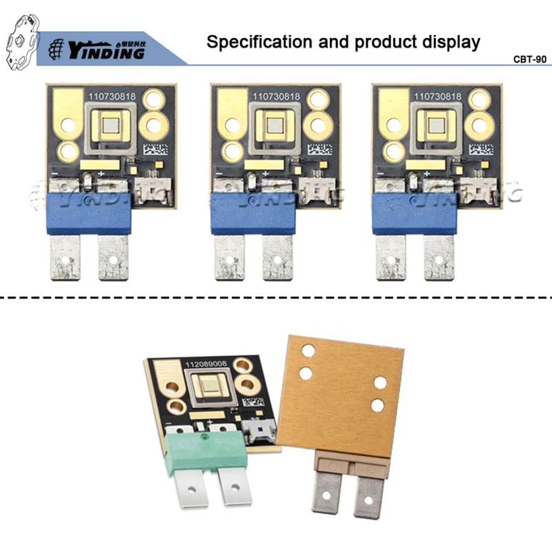 CBT-90 CBT-90-UV Red/Green/Blue/Purple 100W Hight Power LED Emitter Chip  Projector Stage lamp light source