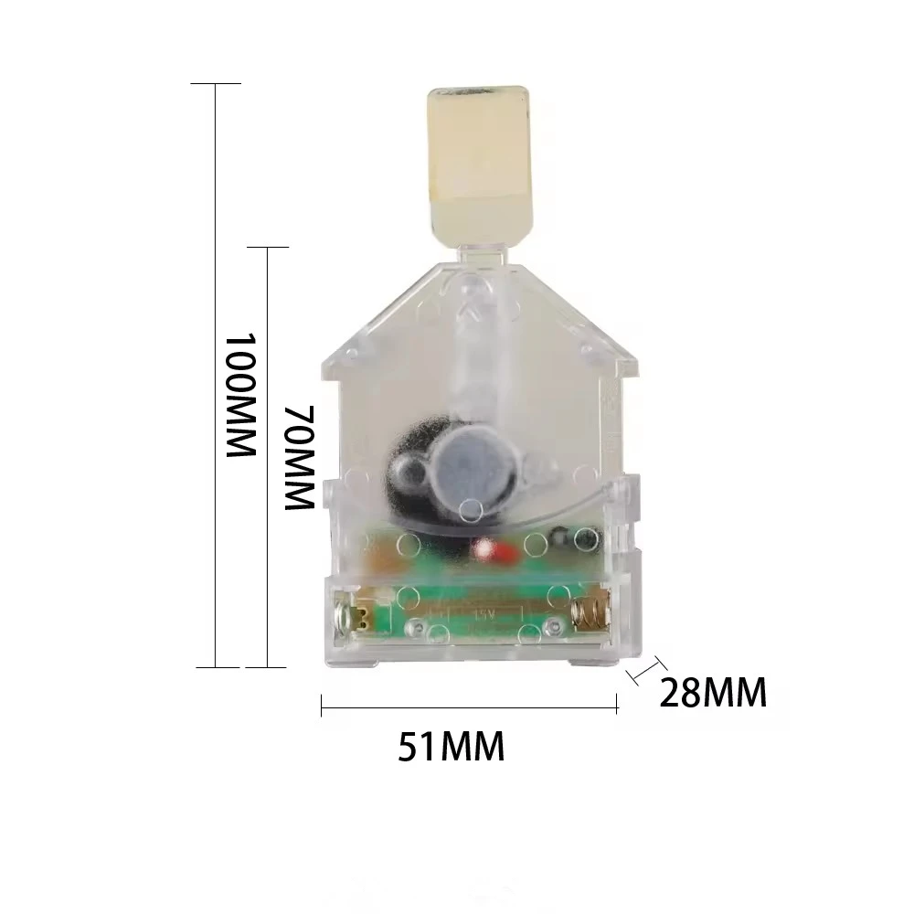 Battery POP Wobbler Stand Move Left and Right Load Weight 5g Motor Swing Pop Energy Wave