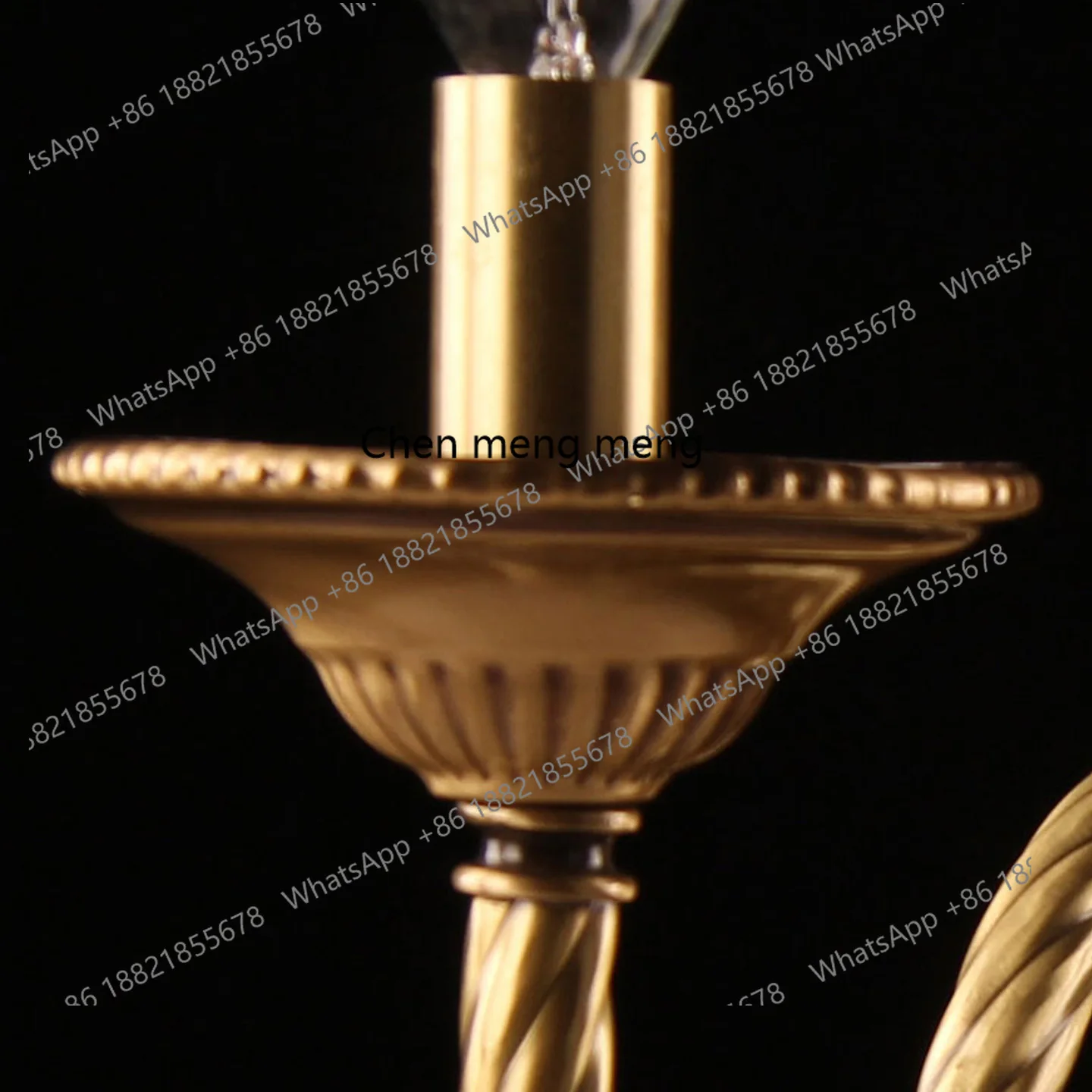 مزدوج الرأس الأمريكية جميع النحاس شمعة الكريستال الجدار مصباح الدرج مدخل الممر الجدار مصباح مرآة الجدار الأمامي مصباح