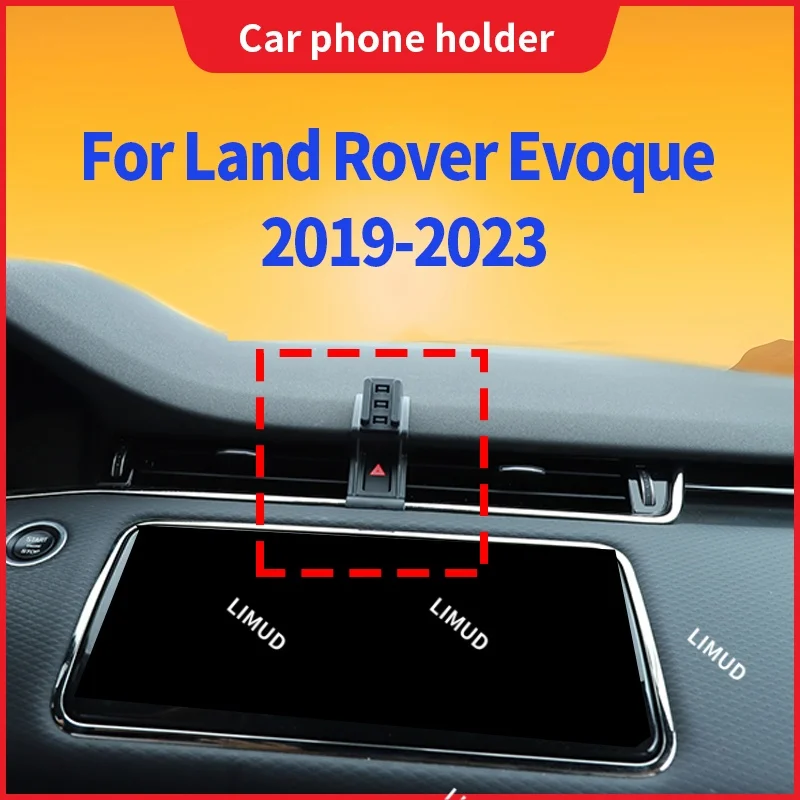 

For Land Rover Evoque 2019 2020 2021 2022 2023 Cellphone Bracket Mobile Phone Mounts Wireless Charging Cars Accessories Interior