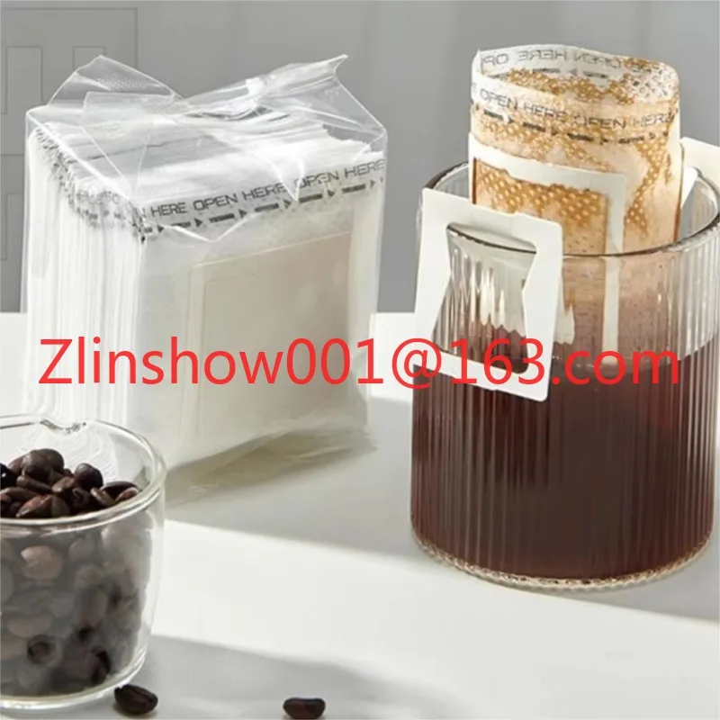 Provide Packaging and Filling Services Empty Drip Coffee Bag Drip Bag Coffee Filter Drip Coffee Packaging