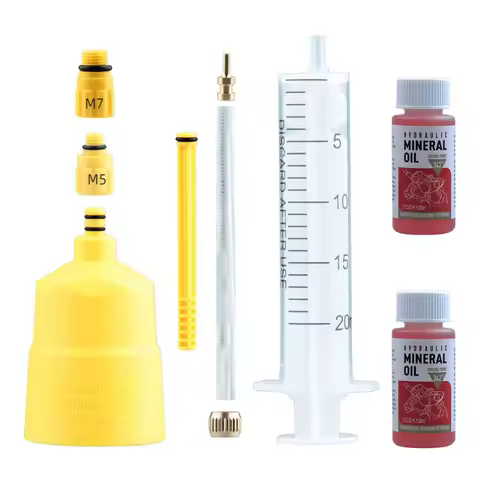 EZmtb 60ML Bicycle Brake Mineral Oil High Performance Mountain Bicycle Lubricating Oil Set Hydraulic Disc Brakes Oil with Shiman