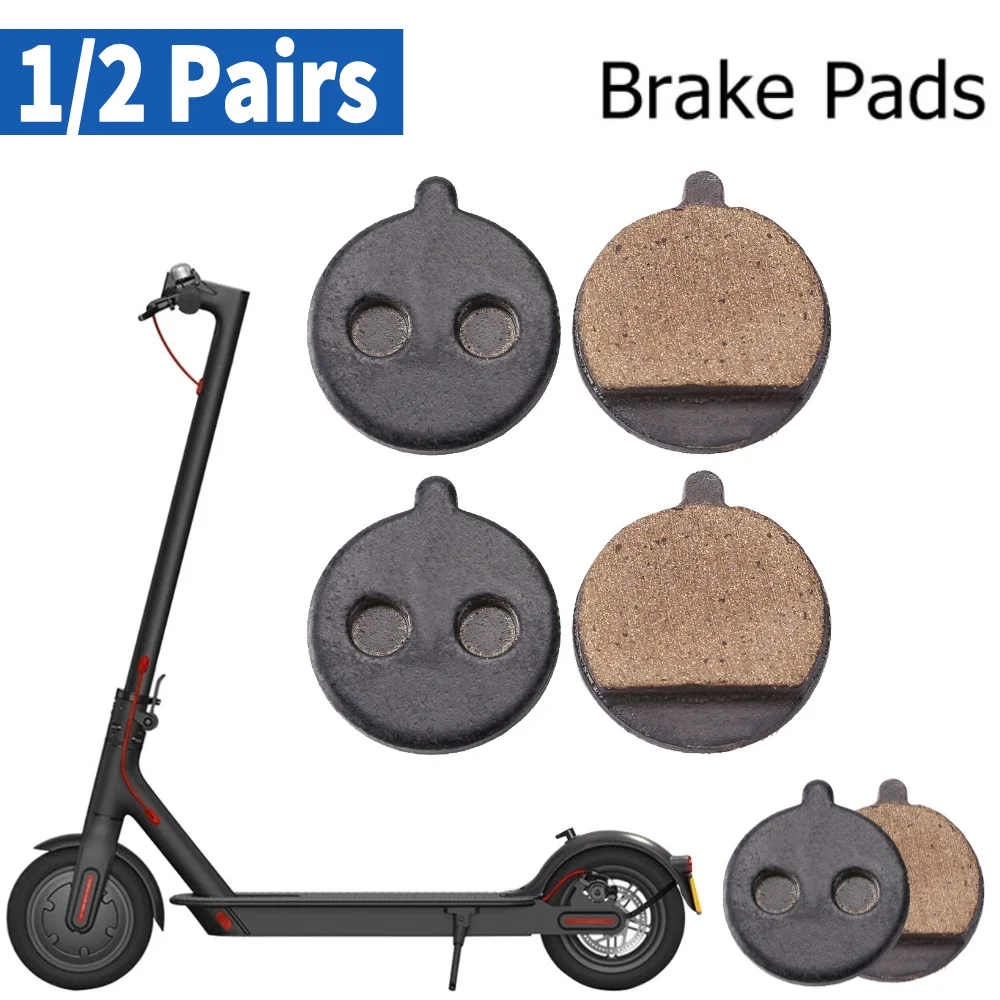 

1/2pcs Electric Scooter Disc Brake Pads for Kugoo Scooter Replacement Parts Friction Plates Folding Bike Disc Brake Pad ﻿