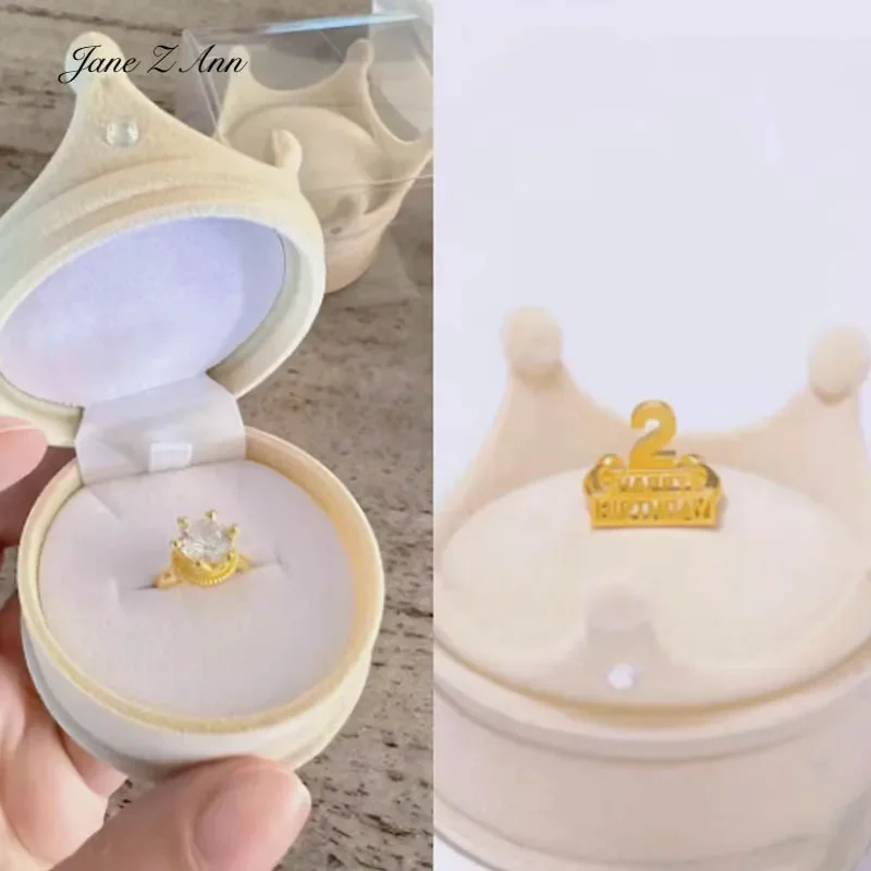 Cincin hadiah ulang tahun bayi, alat peraga fotografi bayi kreatif satu/dua tahun