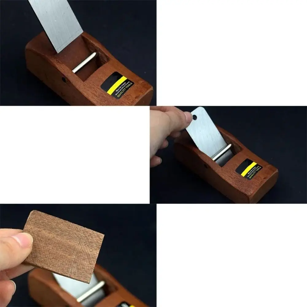 Small Wooden Mini Woodworking Flat Planer Wood Planer DIY Tool Bottom Edge Carpenter Woodcraft Flat Planer