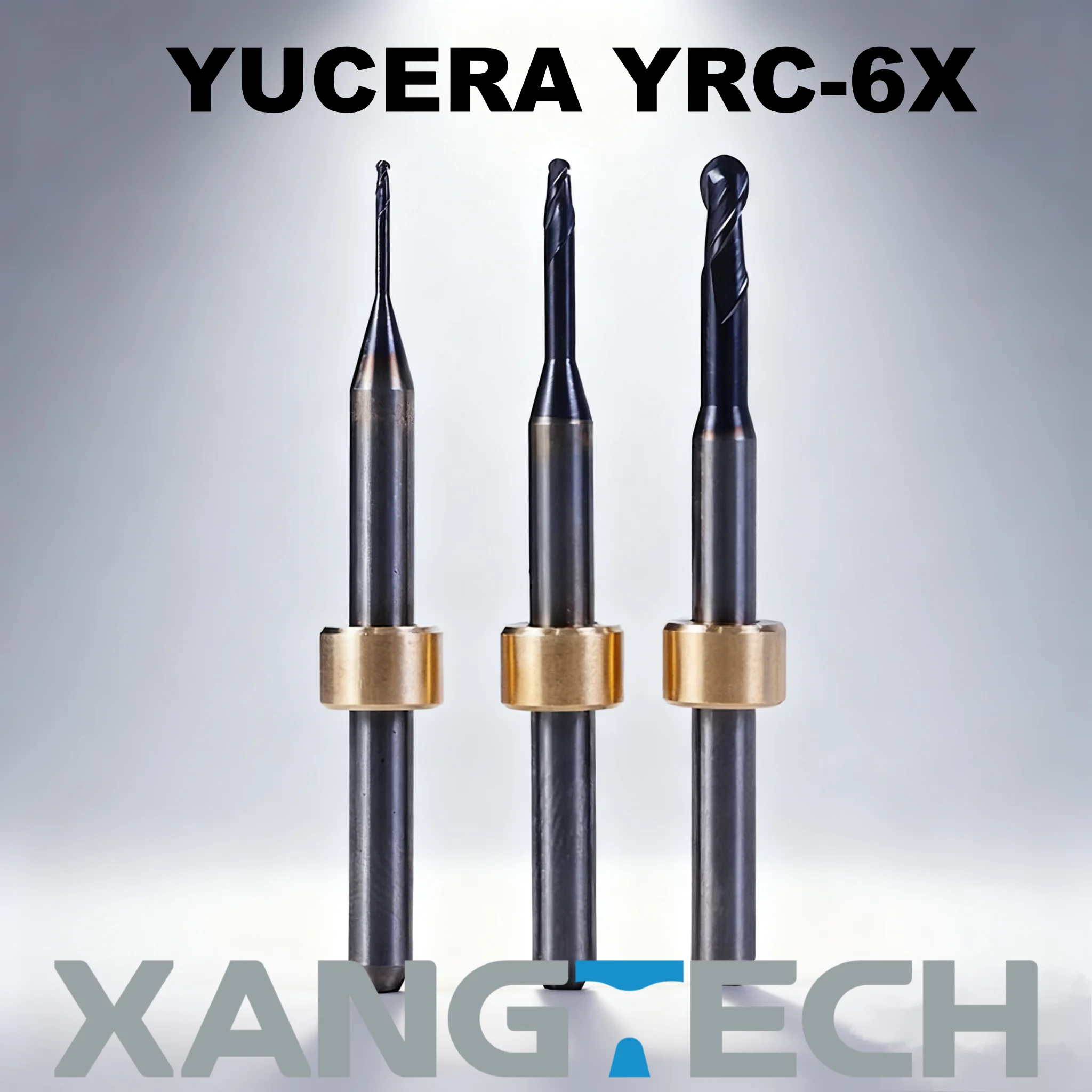 

XANGTECH YUCERA YRC-6X Milling Bur forl Glass Cramic/Metal Dental Grinding Tool CAD CAM Detnal Lab Milling Cutters