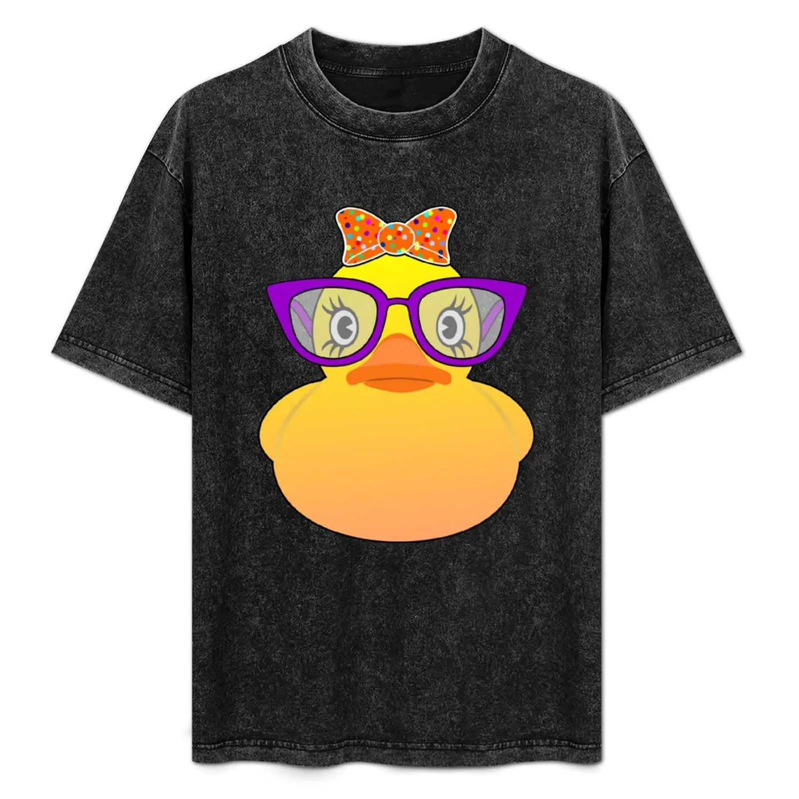 

Rubber Duck Ducky T-Shirt vintage anime shirt summer tops heavyweight t shirts for men