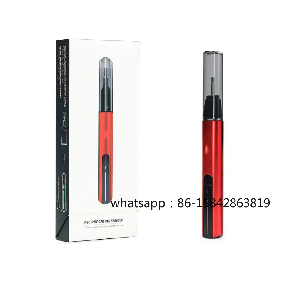 usb-charge-grinding-pen-plastic-model-reciprocating-sander-diy-electric-8pcs-sanding-heads-sandpaper-military-craft-tools