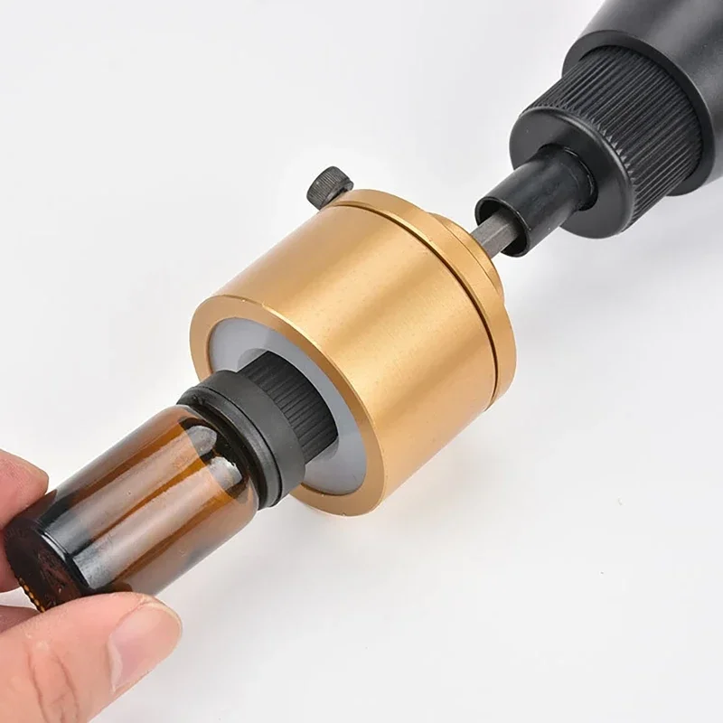 Handheld Flasche Capper Elektrische Schrauben Capping Werkzeuge Flasche Capping Schrauben Verschließmaschine Für 10-50mm Runde Capper kappen