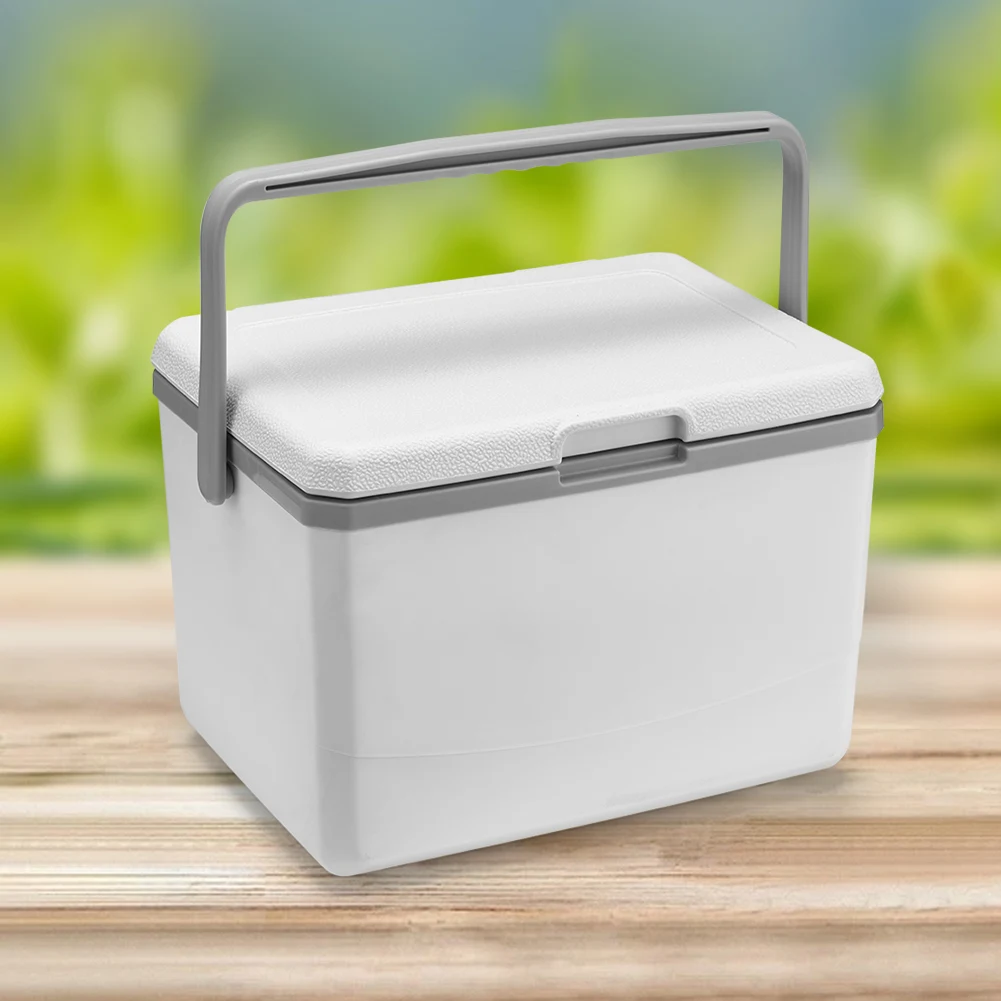 

5L Camping Car Refrigerator with Handle Food Storage Cooler Box Heat Preservation Fresh-Keeping Incubator for Camping Tailgating