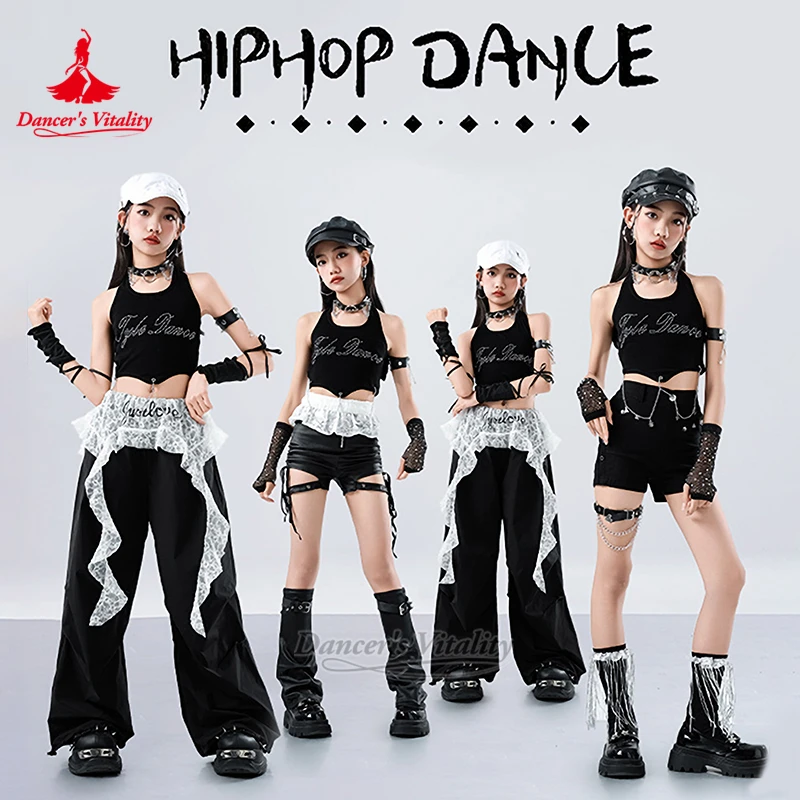 

Подростковый костюм для джазовых танцев, тренировок, выступлений и конкурсов, жизненный костюм танцовщицы, детская одежда Kpop Grop для практики, подиумного шоу, одежда для девочек