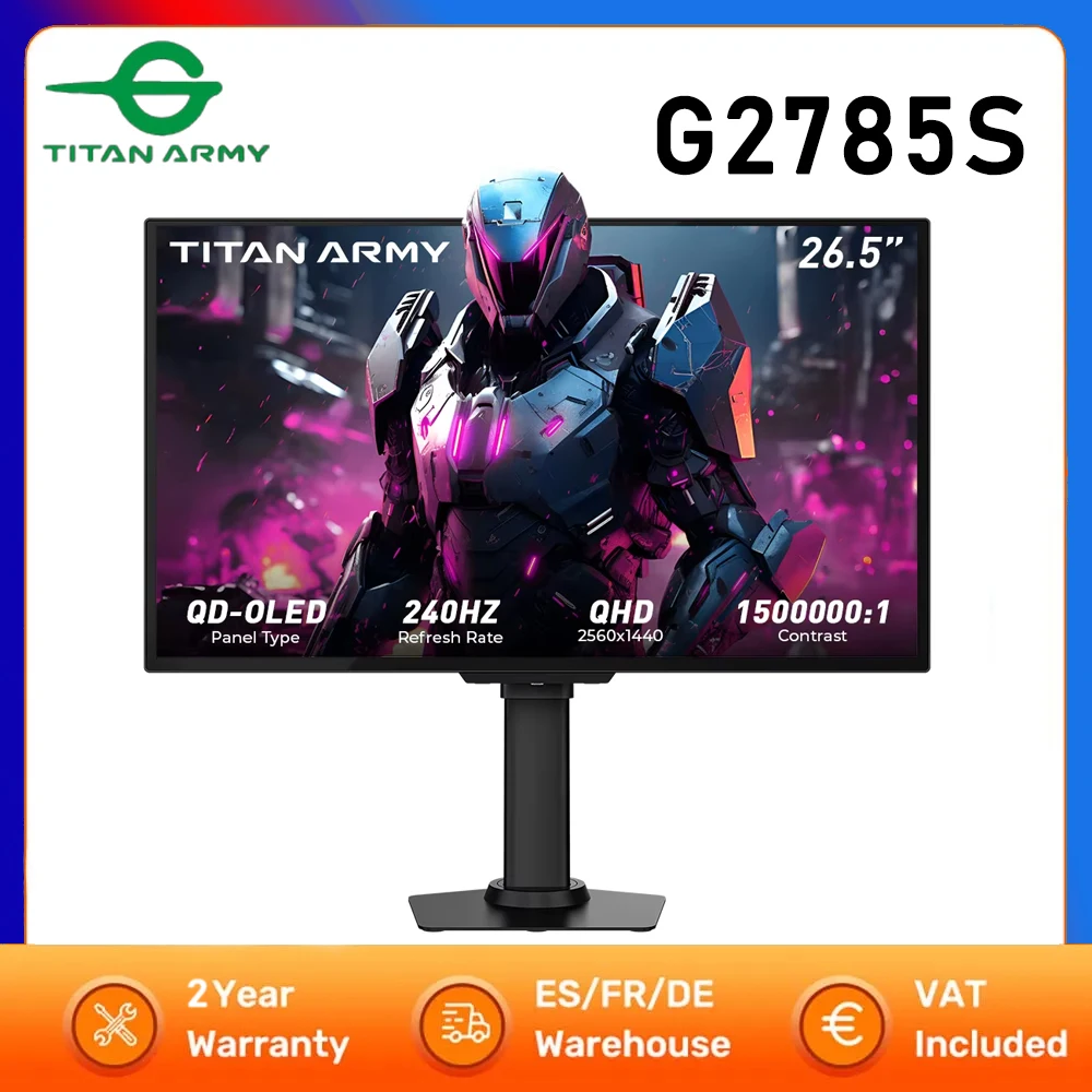 Titan Army G2785S QD-OLED 240Hz — per chi vede il pixel prima che arrivi