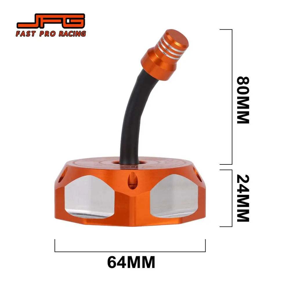 Gas Fuel Motorcycle Accessory Tank Cap Cover Air Vent For Honda CRF XR 50 70 110 M2R SDG DHZ SSR KAYO Motocross Dirt Bike CNC